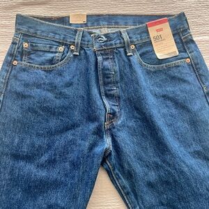 Levi's Blue Straight Jeans Timeless Denim